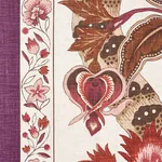 ANJOU STRIPE Fabric – ROSE | Schumacher | Wallpaper Twins ANJOU STRIPE fabric ROSE color by Schumacher