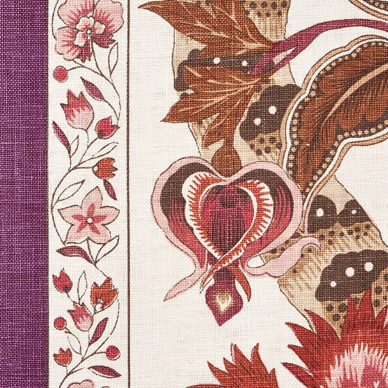 ANJOU STRIPE Fabric – ROSE | Schumacher | Wallpaper Twins ANJOU STRIPE fabric ROSE color by Schumacher