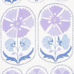 ANJUNA FLORAL LINEN PRINT Fabric – LILAC | Schumacher | Wall ANJUNA FLORAL LINEN PRINT fabric LILAC color by Schumacher