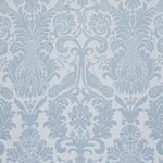 ANNA DAMASK Fabric – SOFT BLUE | Schumacher | Wallpaper Twin ANNA DAMASK fabric SOFT BLUE color by Schumacher