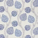 ANNABEL WARP PRINT Fabric – BLUE | Schumacher | Wallpaper Tw ANNABEL WARP PRINT fabric BLUE color by Schumacher