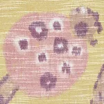 ANNABEL WARP PRINT Fabric – GOLD | Schumacher | Wallpaper Tw ANNABEL WARP PRINT fabric GOLD color by Schumacher