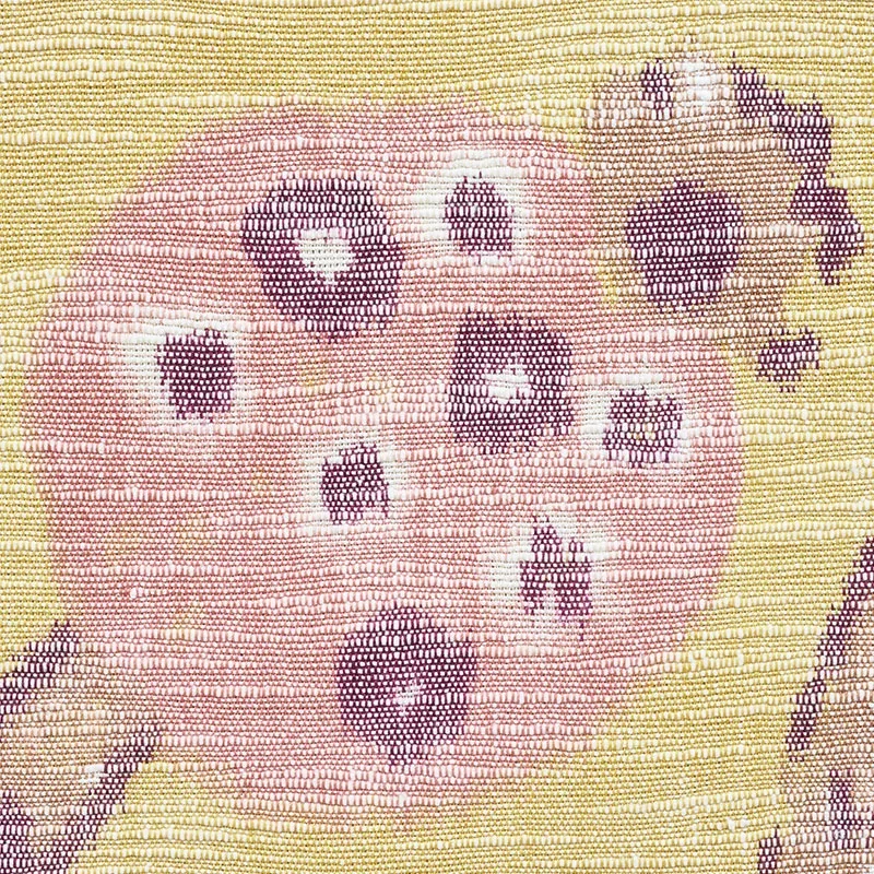 ANNABEL WARP PRINT Fabric – GOLD | Schumacher | Wallpaper Tw ANNABEL WARP PRINT fabric GOLD color by Schumacher