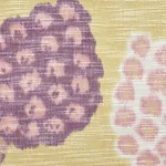 ANNABEL WARP PRINT Fabric – GOLD | Schumacher | Wallpaper Tw ANNABEL WARP PRINT fabric GOLD color by Schumacher