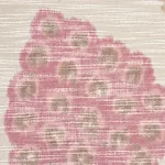 ANNABEL WARP PRINT Fabric – ROSE | Schumacher | Wallpaper Tw ANNABEL WARP PRINT fabric ROSE color by Schumacher