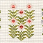 ANNIKA FLORAL TAPESTRY fabric MULTI ON IVORY color by Schumacher