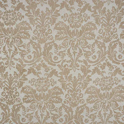 ANSLEY DAMASK fabric STONE color by Schumacher