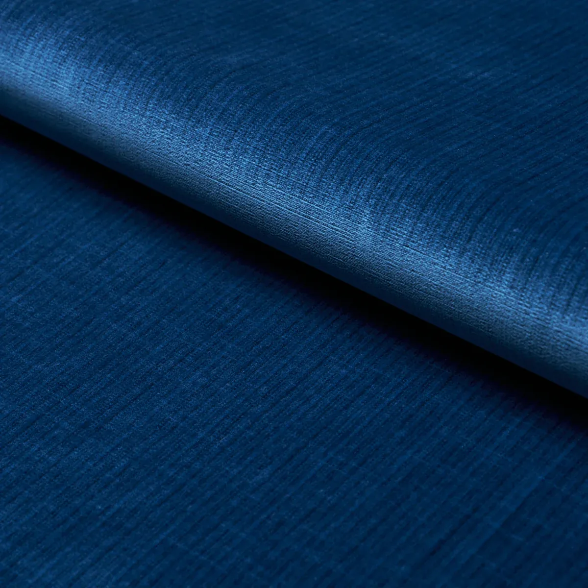 ANTIQUE STRIE VELVET fabric ROYAL color by Schumacher