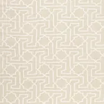 ARABESQUE MAZE SHEER fabric NATURAL color by Schumacher