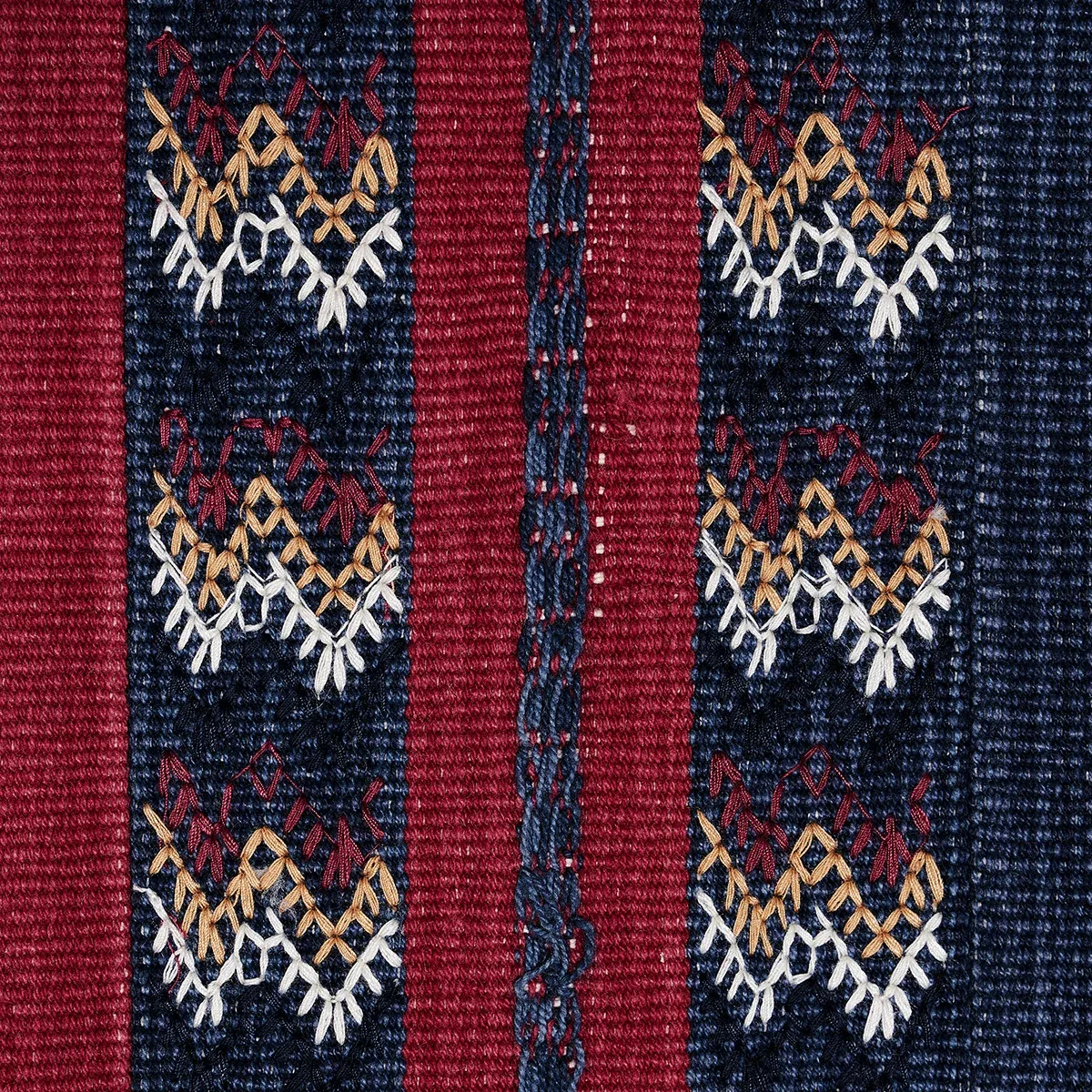 ARAVALI PATCHWORK Fabric – CERISE AND INK | Schumacher | Wal ARAVALI PATCHWORK fabric CERISE AND INK color by Schumacher