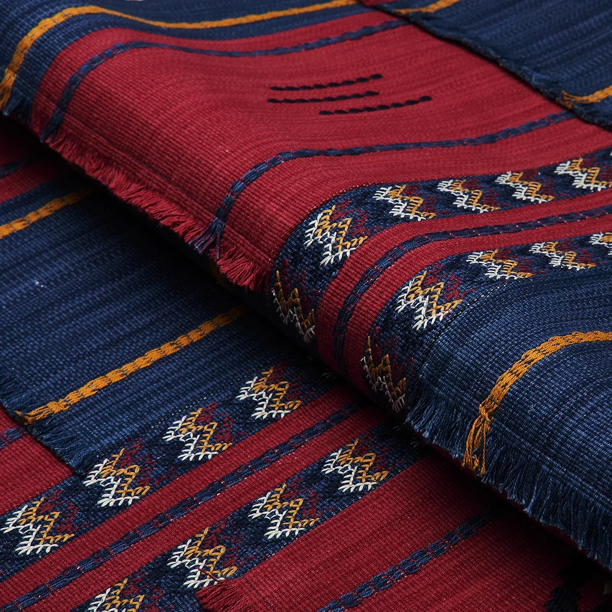 ARAVALI PATCHWORK Fabric – CERISE AND INK | Schumacher | Wal ARAVALI PATCHWORK fabric CERISE AND INK color by Schumacher