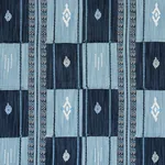 ARAVALI PATCHWORK Fabric – DENIM AND INDIGO | Schumacher | W ARAVALI PATCHWORK fabric DENIM AND INDIGO color by Schumacher