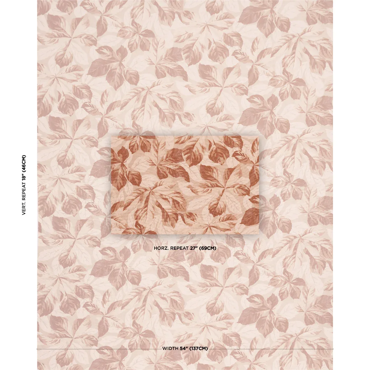 ARBOREAL Fabric – SPICE | Schumacher | Wallpaper Twins ARBOREAL fabric SPICE color by Schumacher