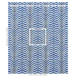 ARCURE ÉPINGLÉ fabric COBALT color by Schumacher