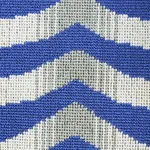 ARCURE ÉPINGLÉ fabric COBALT color by Schumacher
