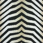 ARCURE ÉPINGLÉ fabric ZEBRA BLACK color by Schumacher