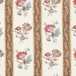ARIANA FLORAL STRIPE Fabric – DOCUMENT | Schumacher | Wallpa ARIANA FLORAL STRIPE fabric DOCUMENT color by Schumacher