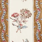 ARIANA FLORAL STRIPE Fabric – DOCUMENT | Schumacher | Wallpa ARIANA FLORAL STRIPE fabric DOCUMENT color by Schumacher