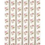 ARIANA FLORAL STRIPE Fabric – FAMILLE ROSE | Schumacher | Wa ARIANA FLORAL STRIPE fabric FAMILLE ROSE color by Schumacher