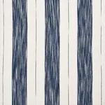 ARROYO STRIPE Fabric – INDIGO | Schumacher | Wallpaper Twins ARROYO STRIPE fabric INDIGO color by Schumacher