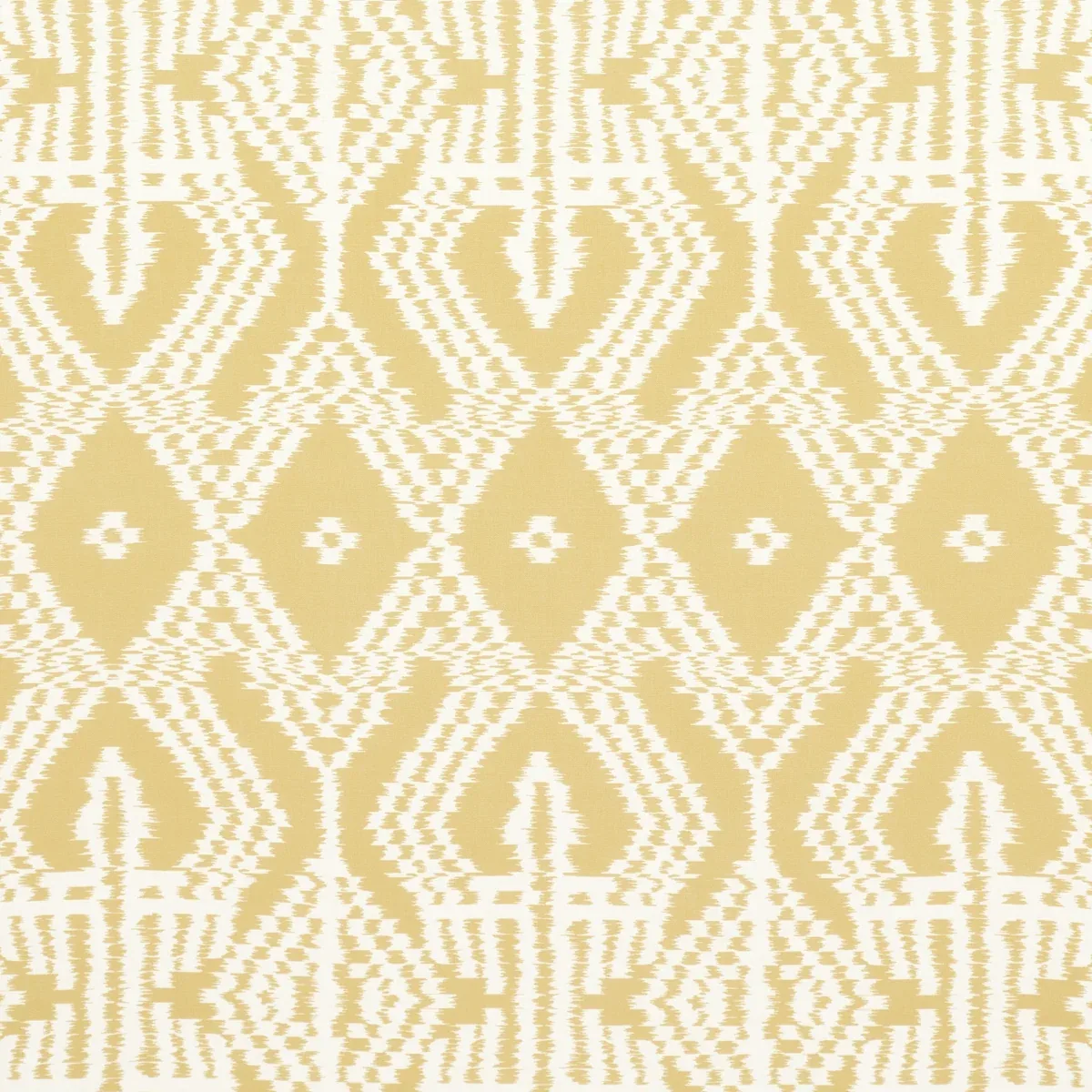ASAKA IKAT Fabric – BUTTERCUP | Schumacher | Wallpaper Twins ASAKA IKAT fabric BUTTERCUP color by Schumacher