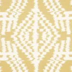 ASAKA IKAT Fabric – BUTTERCUP | Schumacher | Wallpaper Twins ASAKA IKAT fabric BUTTERCUP color by Schumacher