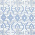 ASAKA IKAT Fabric – CHAMBRAY | Schumacher | Wallpaper Twins ASAKA IKAT fabric CHAMBRAY color by Schumacher