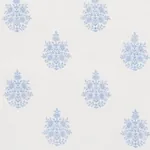 ASARA FLOWER SHEER Fabric – BLUE | Schumacher | Wallpaper Tw ASARA FLOWER SHEER fabric BLUE color by Schumacher
