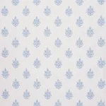ASARA FLOWER SHEER Fabric – BLUE | Schumacher | Wallpaper Tw ASARA FLOWER SHEER fabric BLUE color by Schumacher