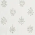 ASARA FLOWER SHEER fabric GREY color by Schumacher