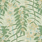 ASHBEE BOTANICAL Fabric – AQUA | Schumacher | Wallpaper Twin ASHBEE BOTANICAL fabric AQUA color by Schumacher