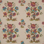 ASHFORD LINEN Fabric – MULBERRY AND NATURAL | Schumacher | W ASHFORD LINEN fabric MULBERRY AND NATURAL color by Schumacher