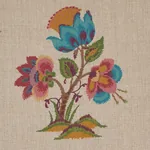 ASHFORD LINEN Fabric – MULBERRY AND NATURAL | Schumacher | W ASHFORD LINEN fabric MULBERRY AND NATURAL color by Schumacher