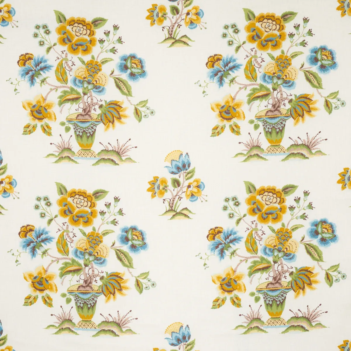 180042 | ASHFORD LINEN – OCHRE AND SKY