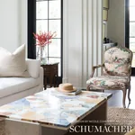 ASTON MANOR PRINT Fabric – DOCUMENT | Schumacher | Wallpaper ASTON MANOR PRINT fabric DOCUMENT color by Schumacher