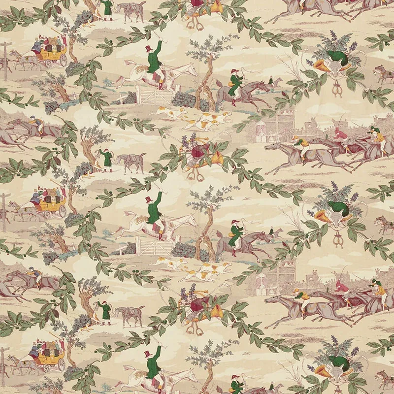 ASTON MANOR PRINT fabric DOCUMENT color by Schumacher
