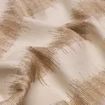 ATTLEBORO IKAT fabric FAWN color by Schumacher