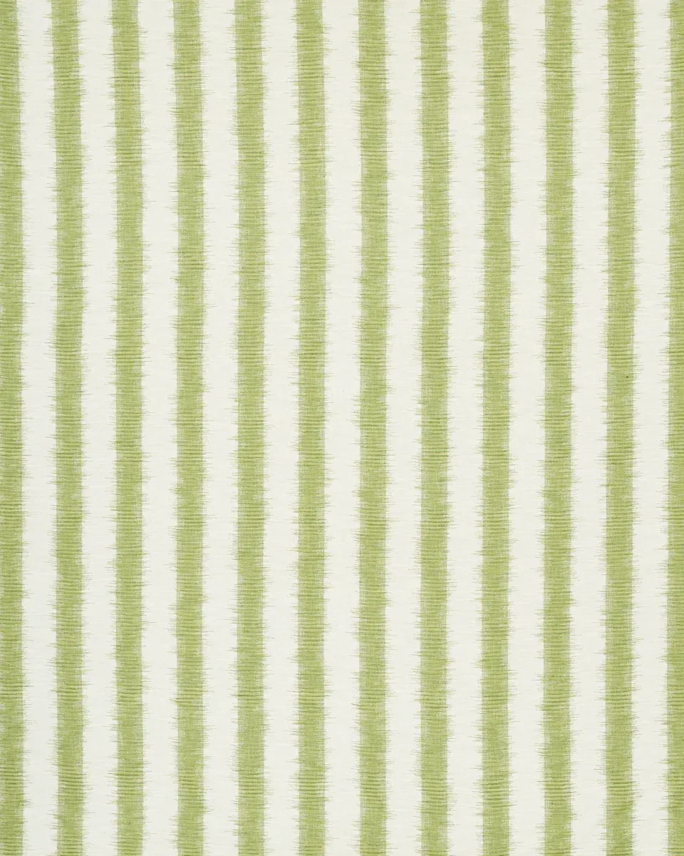 ATTLEBORO IKAT fabric GREEN color by Schumacher