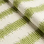 ATTLEBORO IKAT fabric GREEN color by Schumacher