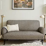 AUDLEY fabric CARBON color by Schumacher