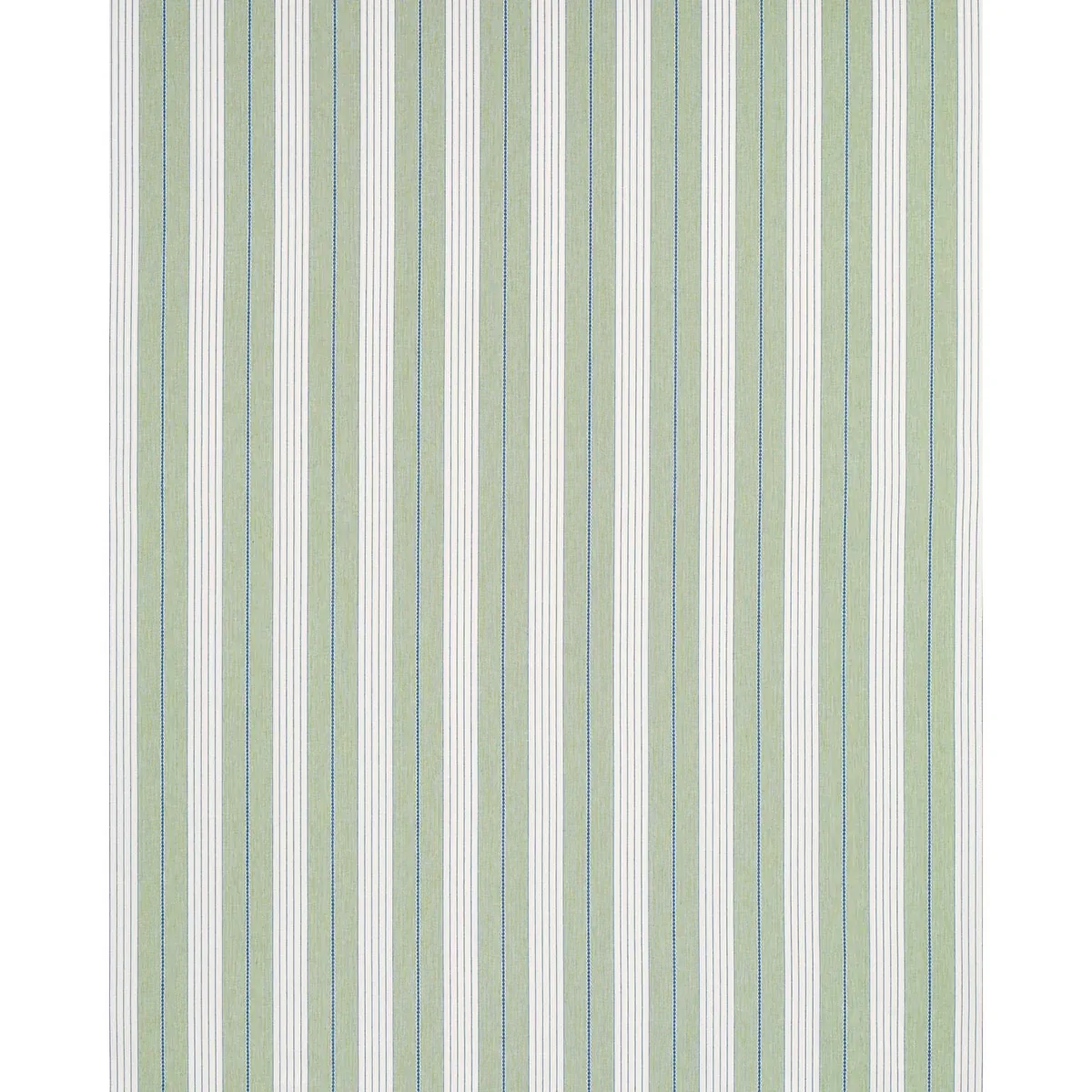 AUDREY STRIPE Fabric – GREEN | Schumacher | Wallpaper Twins AUDREY STRIPE fabric GREEN color by Schumacher