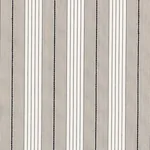 AUDREY STRIPE fabric NATURAL color by Schumacher