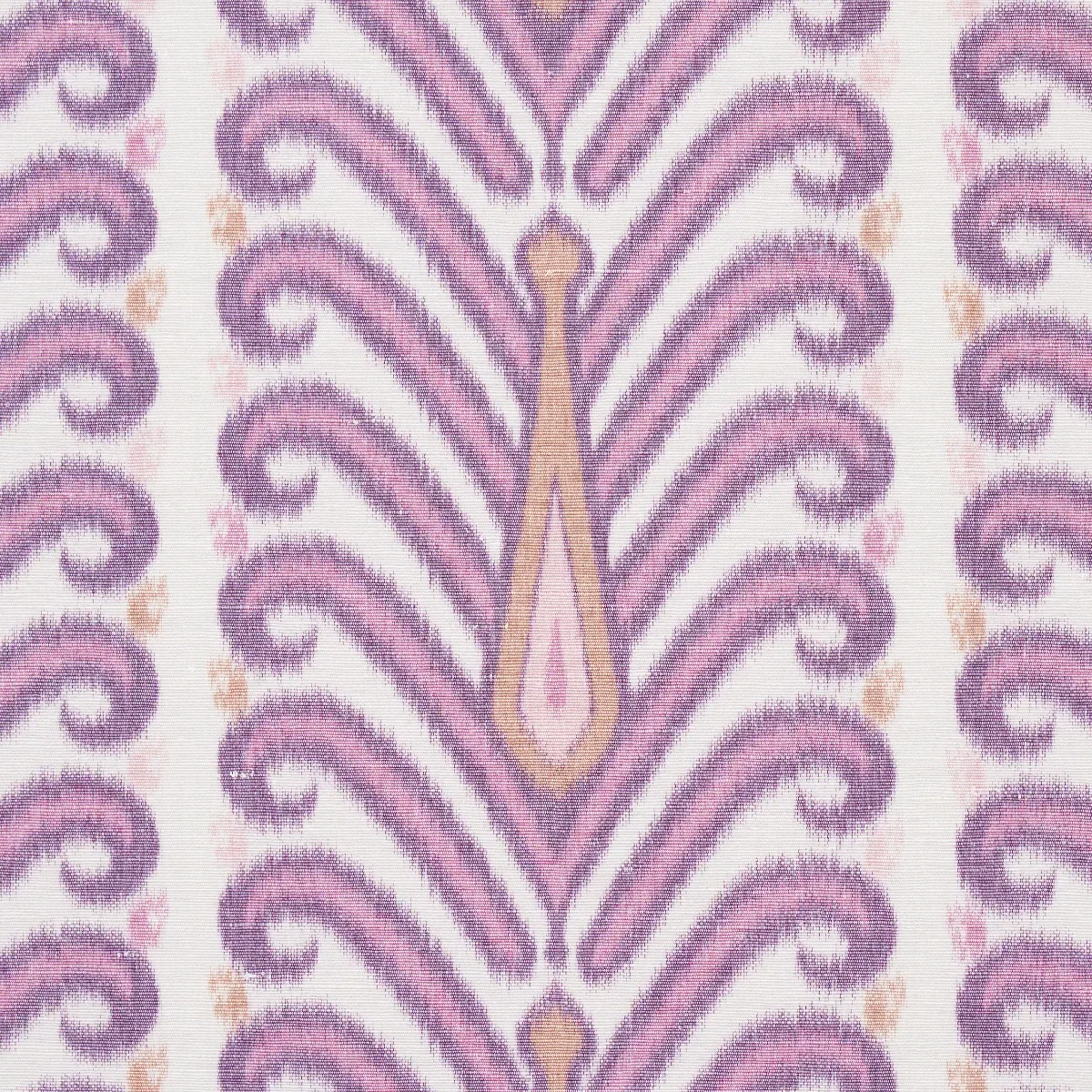 AUGUSTINE IKAT fabric FUCHSIA color by Schumacher