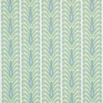 AUGUSTINE IKAT fabric LEAF color by Schumacher