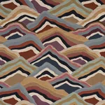 AVALA HILLS fabric EARTHY MULTI color by Schumacher