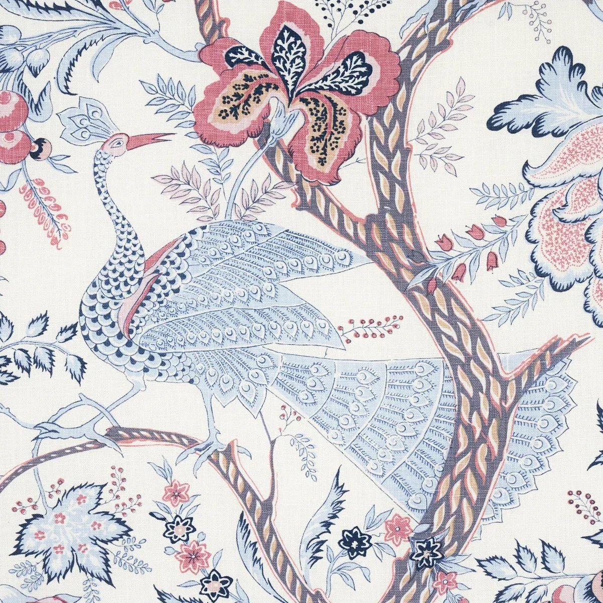 AVELINE LINEN Fabric – LILAC | Schumacher | Wallpaper Twins AVELINE LINEN fabric LILAC color by Schumacher