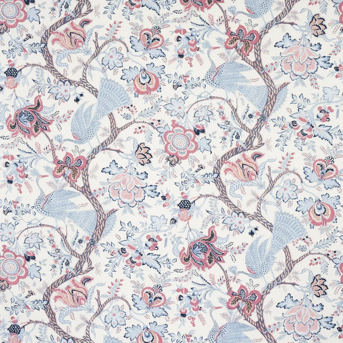 AVELINE LINEN fabric LILAC color by Schumacher