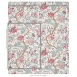AVELINE LINEN Fabric – ROSE | Schumacher | Wallpaper Twins AVELINE LINEN fabric ROSE color by Schumacher
