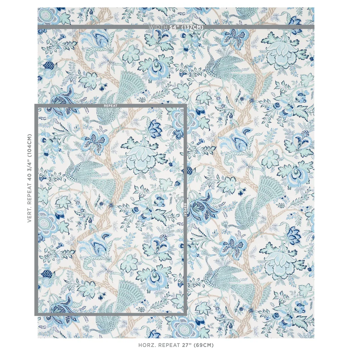 AVELINE LINEN Fabric – SEAGLASS | Schumacher | Wallpaper Twi AVELINE LINEN fabric SEAGLASS color by Schumacher