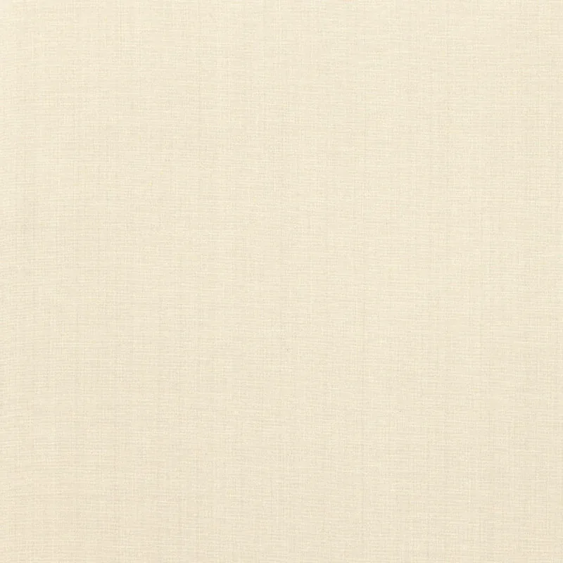 AVERY COTTON PLAIN fabric IVORY color by Schumacher